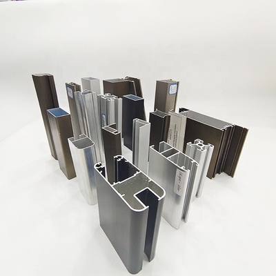 Precision Cutting Aluminium Profile Sections for Modern Windows And Doors Design