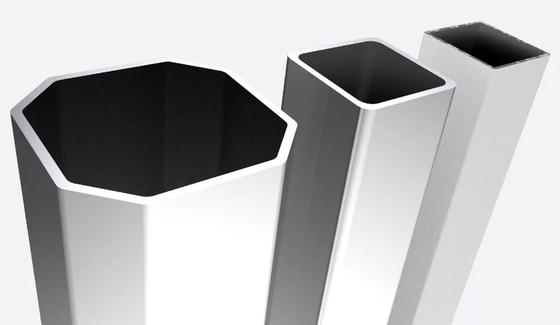 Customized Sliver Aluminum Keder Rails Track for Customer's Requst 0.8mm-2.0mm Thickness