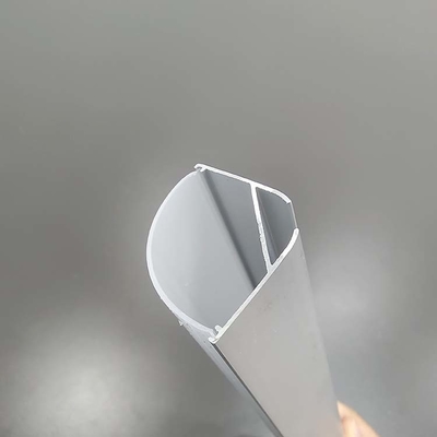 Angle Installation Aluminum Diffuser Extruded Channel Profile for Customizable Design