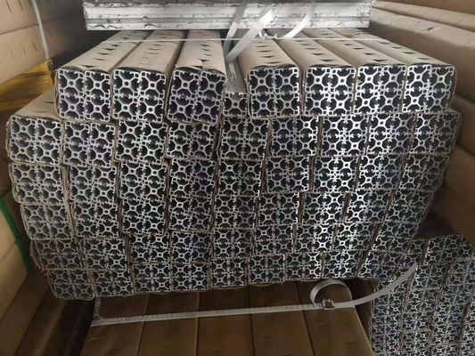 Temper T3-T8 T V Slot Aluminum Extrusion Profile for Customized Construction Profiles