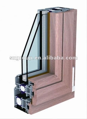 T3-T8 Temper Thermal Break Aluminum Profile Pivot Door and Windows Frame from Shengxin