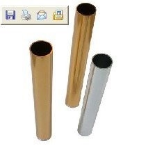 Tube Aluminum Pipes Tubes CNC Machining Part Aluminum Extrusion Profiles 5.8-6.0M Length