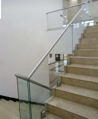 Extruded Aluminum U Channel Profile for Frameless Glass Balcony Balustrade by Shengxin