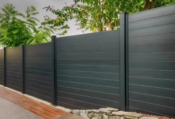 Customized Color Aluminum Fence Panels with Metal Fence Post and Aluminum Profile