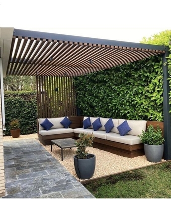 Aluminum Bioclimatic Pergola The Ideal Outdoor Solution with 6063 6061 Aluminum Alloy