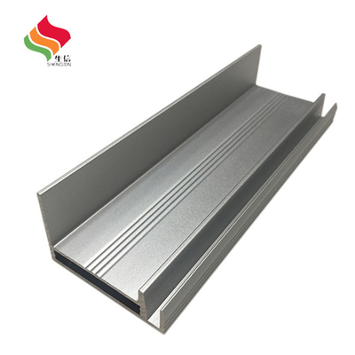 Wooden Grain 6063 6061 Aluminum Alloy Custom Extrusion Profiles for Windows and Doors