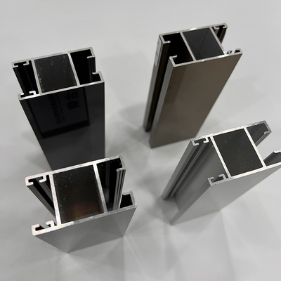 Custom 6063/6061 Aluminum Alloy Extrusion Profiles for Doors and Windows Exporter