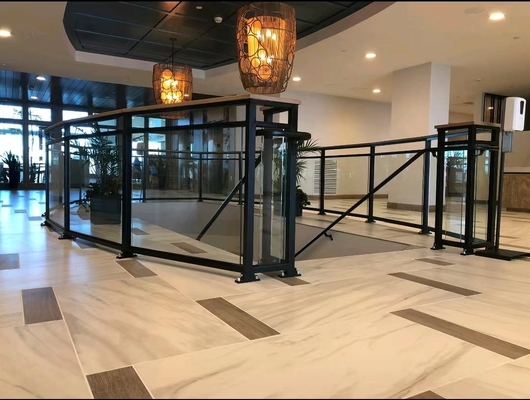 Gold and Black Aluminium Decor Profiles for Sliding Door Frame and Cabinet Versatile