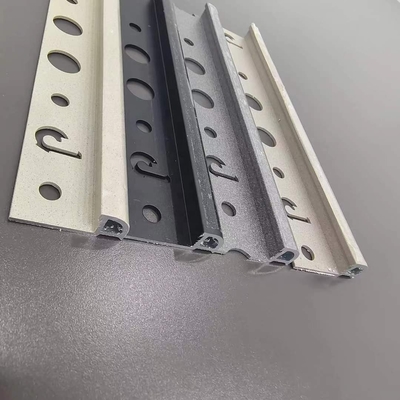 Modern Design Aluminum Tile Trim for Wall and Floor Edges Decoration Edging Trim