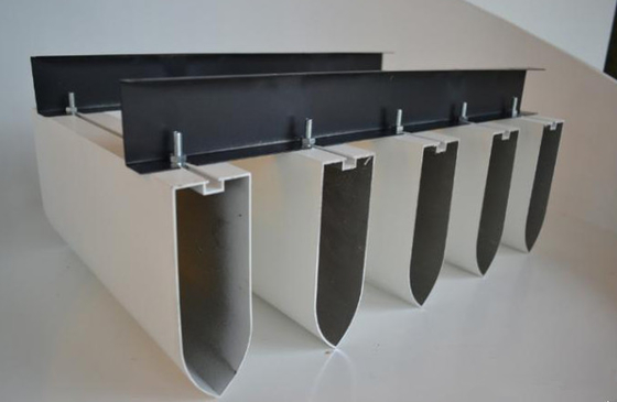 Baffles Ceiling Aluminium Profile for Fameline Aluminum Ceiling Systems by Shengxin