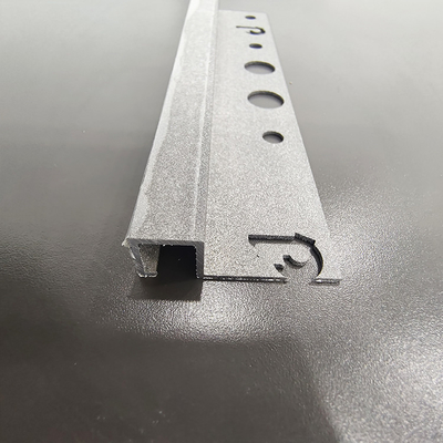 Aluminum Stair Nosing for Floor Decor 5.8-6.0M Length Deep Process Precision Drilling