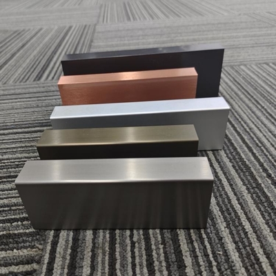 GB5237-2008 Standard Aluminium Window Frame Profile for Decoiling Processing Service