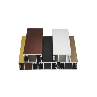 Modern Design Aluminum Sliding Window Profiles with Anodized Finish Meet GB Standard