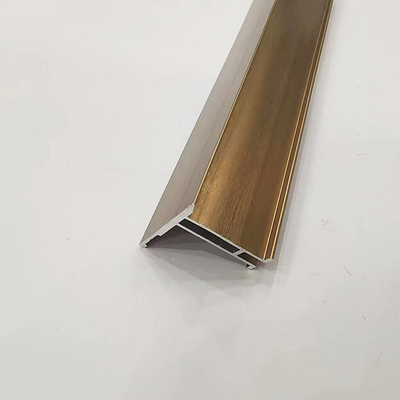 Decorations Shengxin Matt Silver Anodized Metal Floor Transition T Shape Aluminum Tile Trim For Ceramic