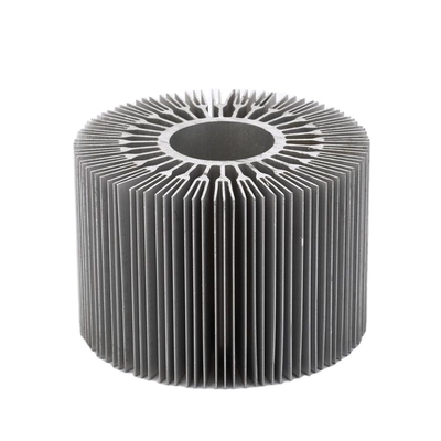 Black Anodized Aluminium Heatsink Profile for Windows and Doors Shengxin 6063 T5