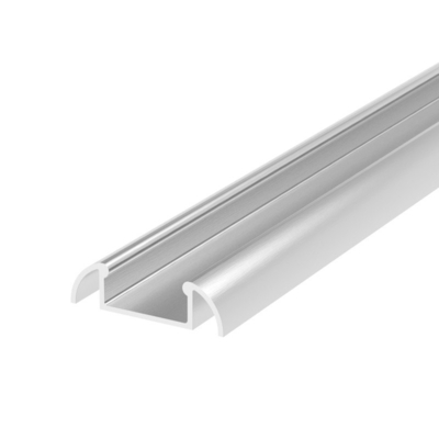 Super Slim 3 Meter LED Angel Aluminium Profile Channel for Recessed Lighting in Black