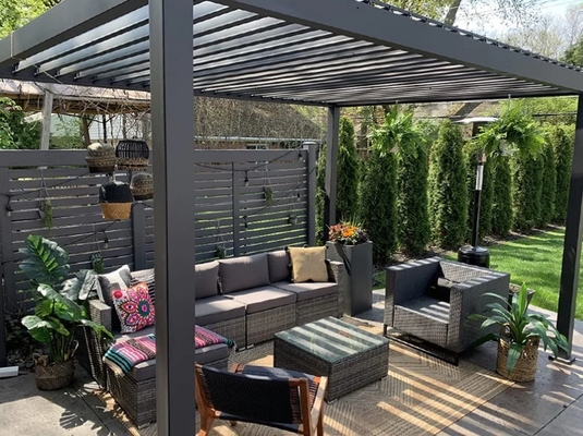 Decoration Alloy 6063/6061/6005/6060 T5/T6 Aluminium Pergola Canopy Profile Decoration