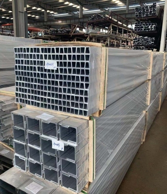 6000 Series Aluminum Rectangle Tube with Customized Grade and Length by Shengxin