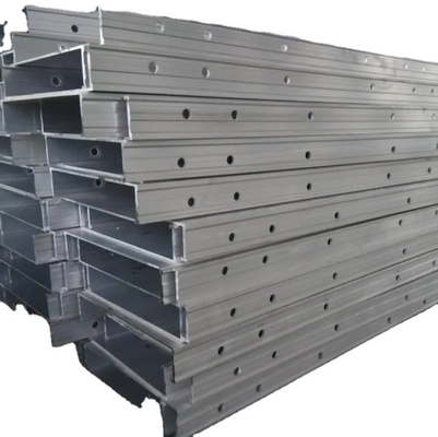 PVC Main Material 6000 Series T5 T6 Extrusion Aluminium Profiles for Construction Formwork System
