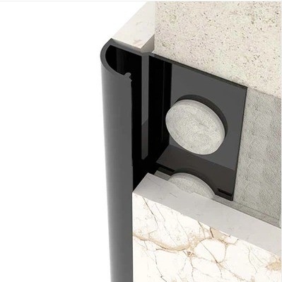 Round Shape Tile Corner Trim Aluminium with Customized Color and Precision Cutting