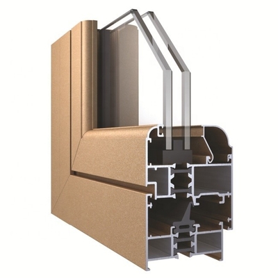 Anodized Finish Aluminum Profile for Window and Door 6000 Series Customized Design