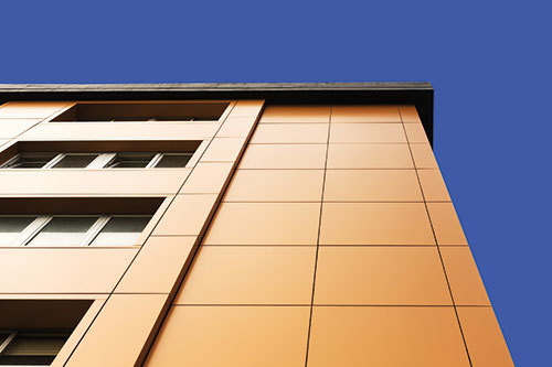 Customized Colors Aluminum Alloy Door Material ACP Wall Panels for Exterior Application