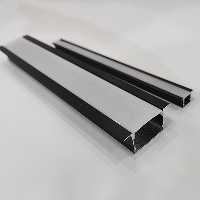 Aluminum Alloy Door Material Super Slim Recessed Profile for LED Strip Light 3m Length