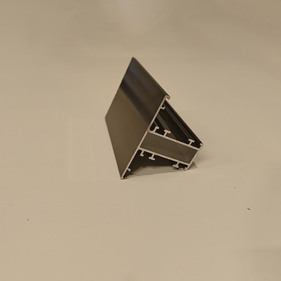 Customized T-Profile Aluminium Extrusion Profile for Wardrobe Doors Meet GB Standard