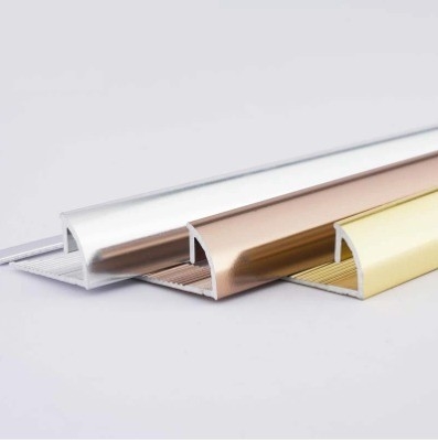 Aluminum Tile Trim Corner with Deep Process Punching Drilling Precision Cutting CNC