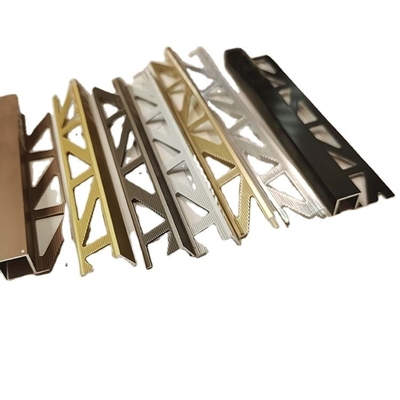 T3-T6 Aging Treatment Aluminum Corner Tile Edge Trim from Shengxin with ±1% Tolerance