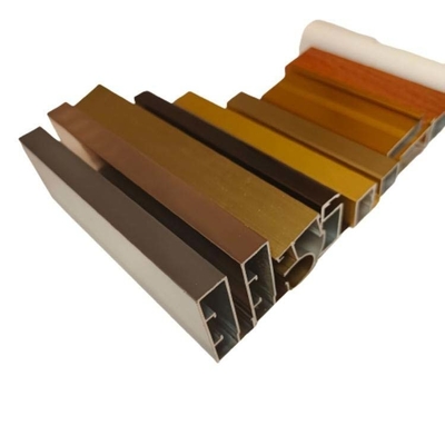 6063-T5 Aluminum Frame Anhui Shengxin Customized Colors Profiles for Window and Door