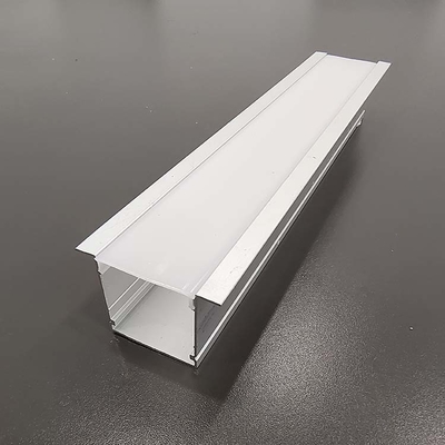 Flat LED Aluminium Profile for Plaster-In or Ceiling Recessed in Customized Thickness