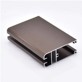 Custom Aluminum Extrusion Sliding Door And Window Frame Profiles With OEM ODM Service