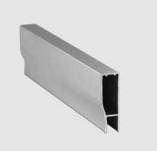 Aluminium Profiles for Mexico Bathroom Doors Silver Anodizing White Powder Coating