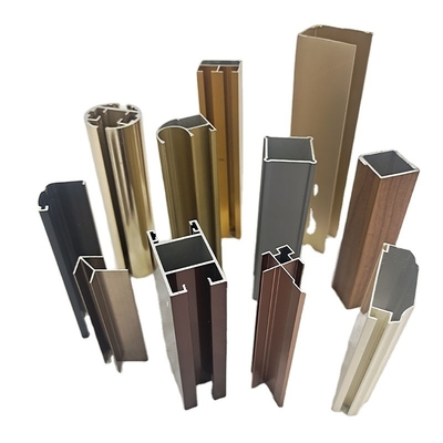 6063 T5 Aluminium Extrusion Profiles for Window Frames Powder Coating and Anodizing
