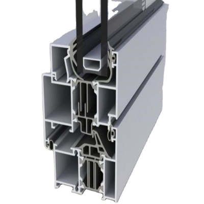 6063 T5 Aluminium Extrusion Profiles for Window Frames Powder Coating and Anodizing