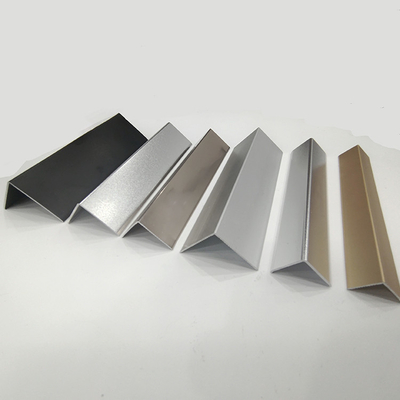 6063 T5 Customized Colors T Shape Aluminium Trim Profiles for Wall and Porcelain