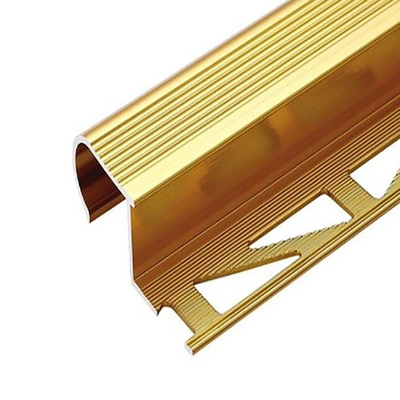 6063 T5 Aluminium Transition Strip Customized by Samples or Drawings for Wall Panel