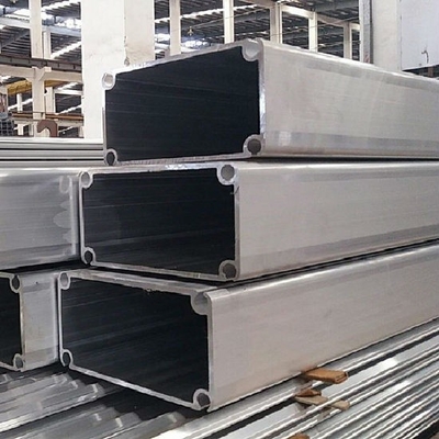 LED Strip Compatible Aluminium Profile for Awning Rail Verchromt and Grade 6000 Series