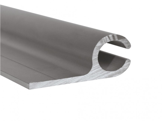 LED Strip Compatible Aluminium Profile for Awning Rail Verchromt and Grade 6000 Series