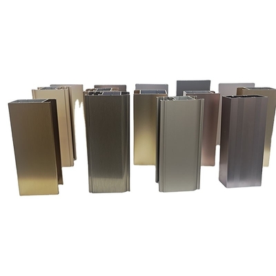 Alloy T3-T8 Temper Customized 6063 6061 aluminium frame extrusion profile for windows