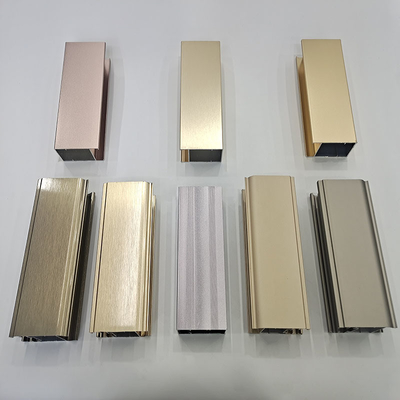 Alloy T3-T8 Temper Customized 6063 6061 aluminium frame extrusion profile for windows