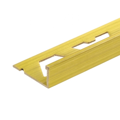 Aluminum Floor Edge Trim for Laminate Flooring Threshold Transition T5 Temper Profiles