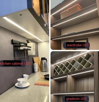 Customized Aluminum Profile for LED Mirror T3-T8 Temper 5.8-6.0M Length by Shengxin