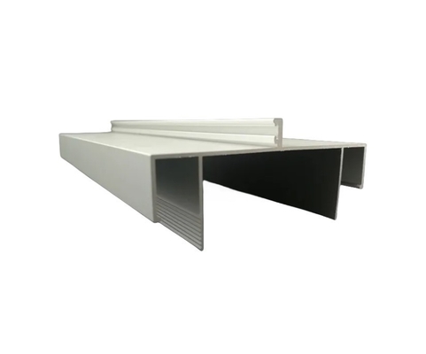 6000 Series Grade Customized Thickness Wardrobe Aluminum Profiles Extrusion Process