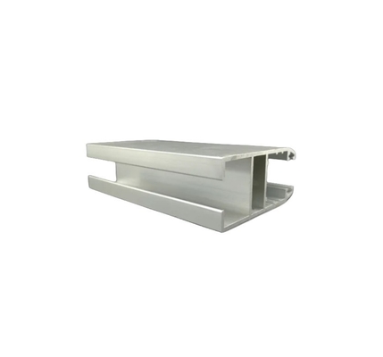 6000 Series Grade Customized Thickness Wardrobe Aluminum Profiles Extrusion Process