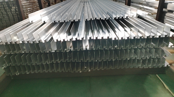 U Shape Extrusion Aluminum C Channel Track Profiles Custom Polishing for Shower Room