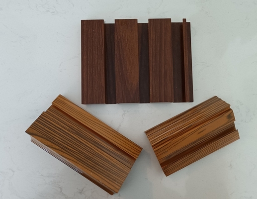 Outdoor Aluminum Baffle Ceiling Profiles for Decoration Powder Coated Wooden Grain