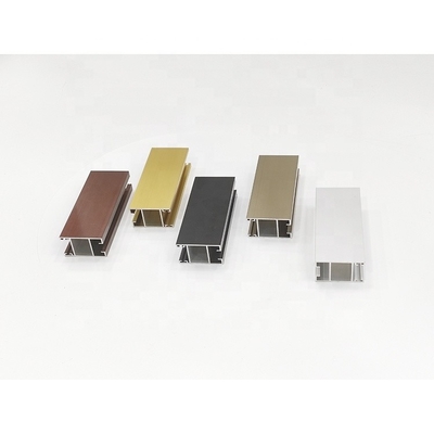 Side Opening Glass Door Anodized Aluminium Extrusion Profiles for Peru Chile Bolivia