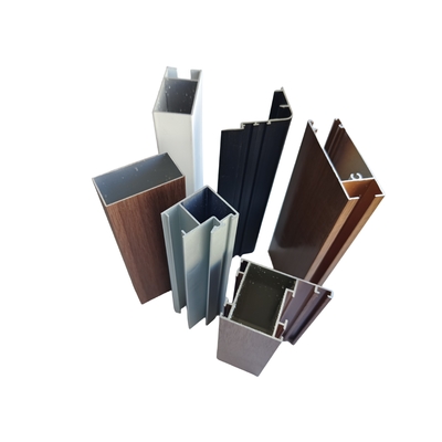 6063-T5 Aluminum Frame 's Best Grade 6000 Series Anodizing Silver Profiles for Windows